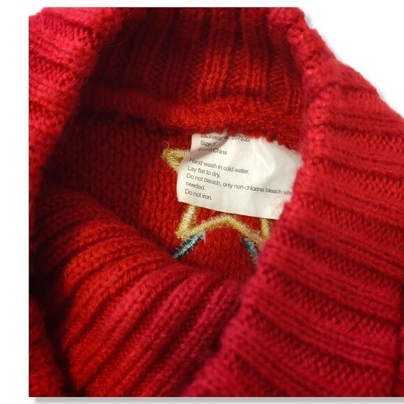 Michaels Red Pet Sweater Christmas Tree S - Picture 3 of 3